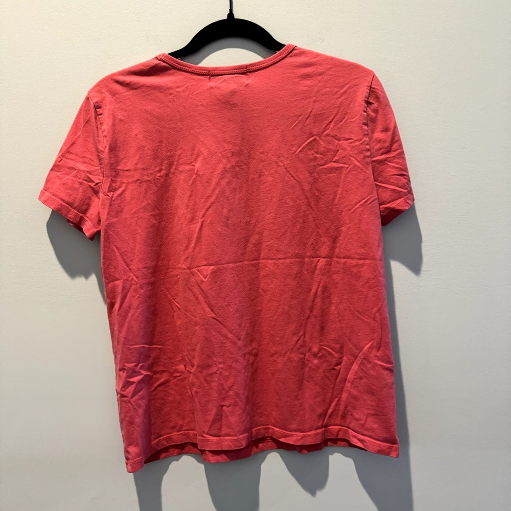 Vintage L-RL Lauren Active Ralph Lauren Preppy Pink Short Sleeve Top Size Large - Picture 4 of 6